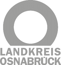 Logo des Landkreises Osnabrück in grau