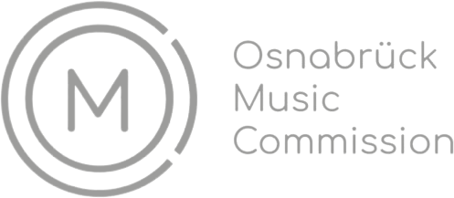 Logo der Osnabrück Music Commission in grau