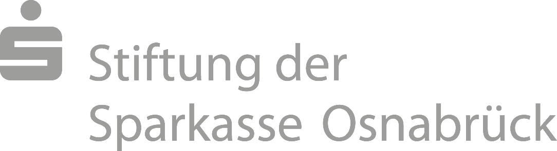 Logo der Stiftung der Sparkasse Osnabrück in grau